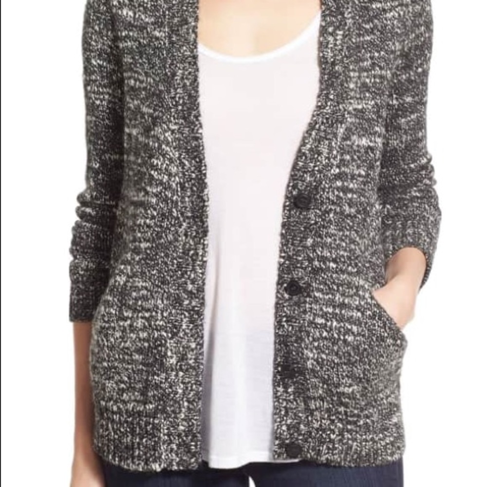 Paige Denim Agatha Marled Knit Cardigan XS